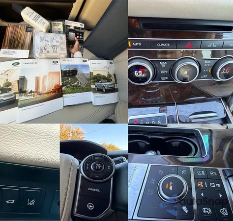 2017 Land Rover Range Rover Supercharged из США, поврежденный, VIN SALGS5FE8HA374041